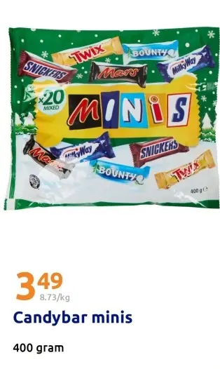 Promotie: Candybar minis