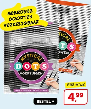 Aanbieding: Mystical dots voertuigen