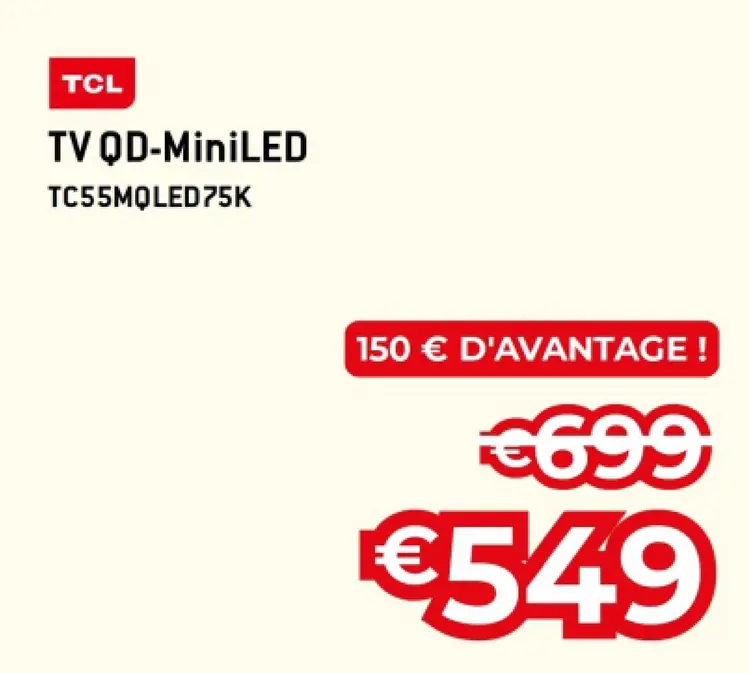 Offre: TV QD-MiniLED