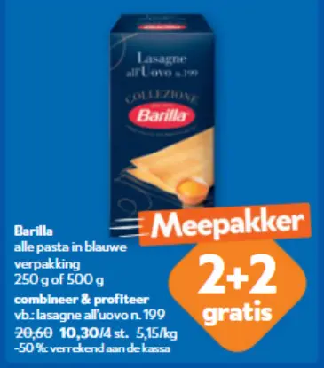 Promotie: Lasagne all'Uovo