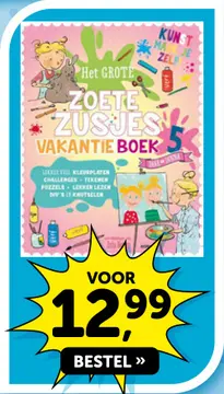 Aanbieding: Het GROTE ZOETE ZUSJES VAKANTIE BOEK