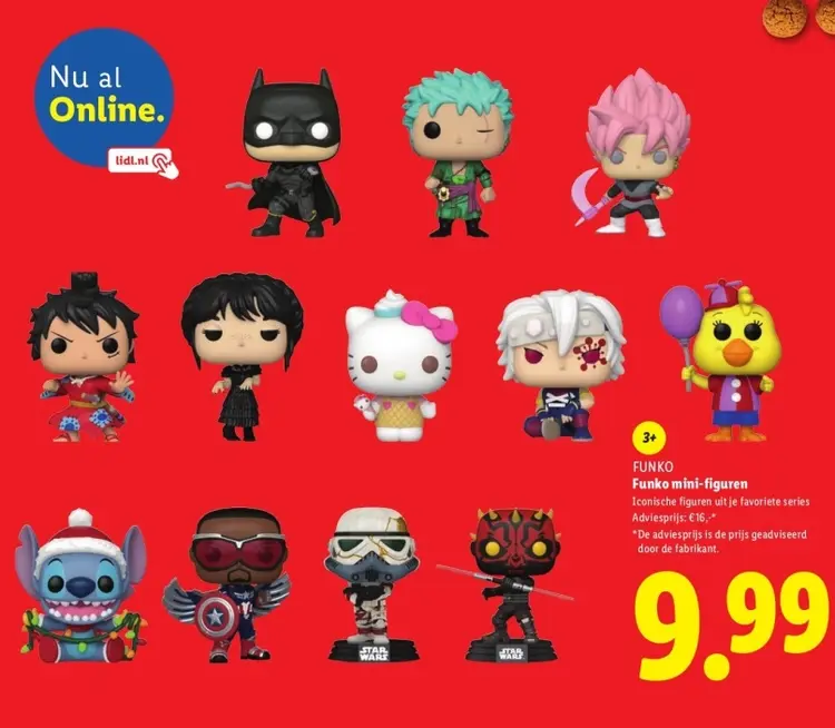 Aanbieding: FUNKO Funko mini-figuren