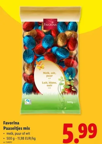 Promotie: Paaseitjes mix