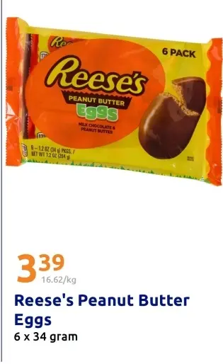 Aanbieding: Reese's Peanut Butter Eggs