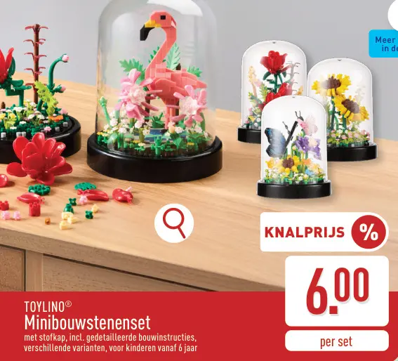 Promotie: Minibouwstenenset