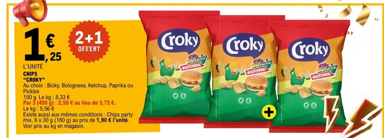 Offre: Chips