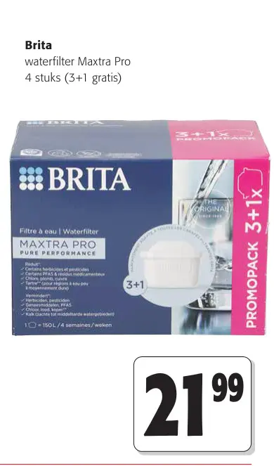 Promotie: waterfilter Maxtra Pro