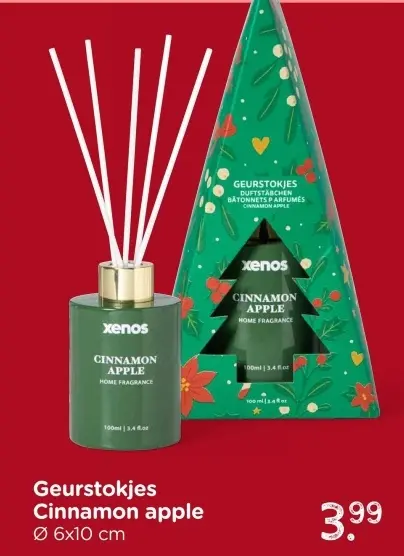 Aanbieding: Geurstokjes Cinnamon apple