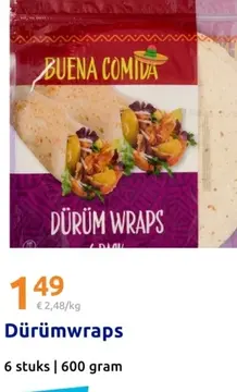 Aanbieding: Dürümwraps