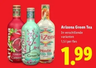 Aanbieding: Arizona Green Tea