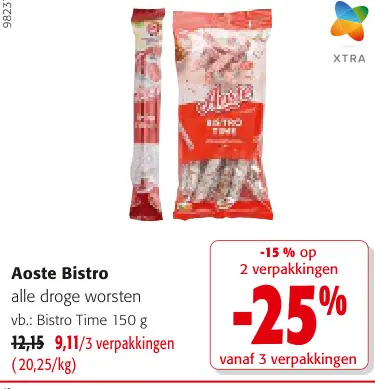 Promotie: Aoste Bistro