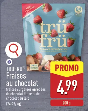 Offre: Fraises au chocolat