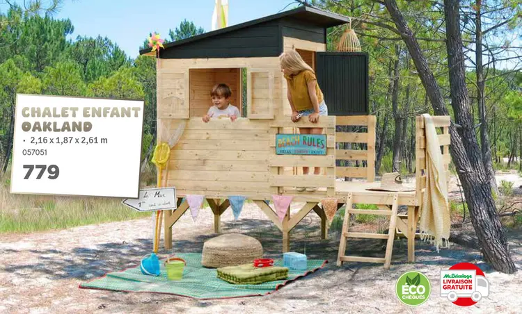 Offre: Chalet enfant oakland