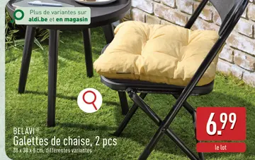 Offre: Galettes de chaise
