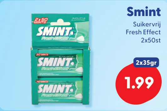 Aanbieding: Smint Fresh Effect
