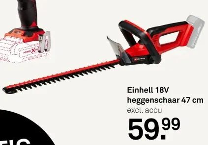 Aanbieding: Heggenschaar 47 cm