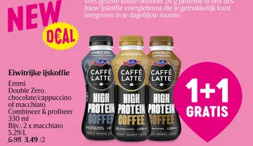 Aanbieding: Eiwitrijke ijskoffie