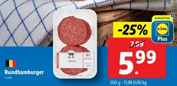 Aanbieding: Rundhamburger
