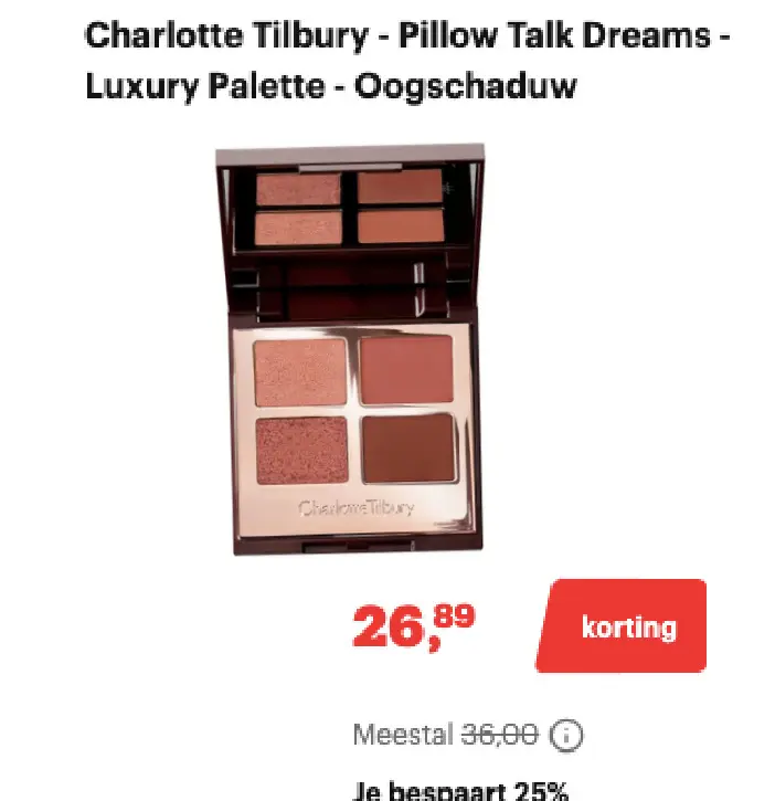 Aanbieding: Pillow Talk Dreams - Luxury Palette - Oogscha