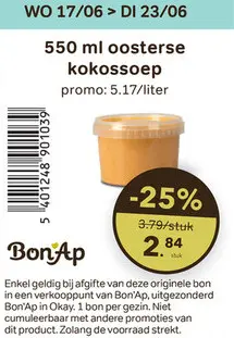 Promotie: Oosterse kokossoep