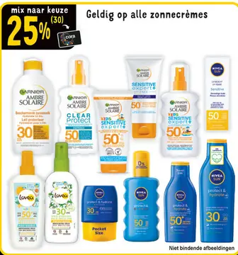 Aanbieding: Zonnecrèmes