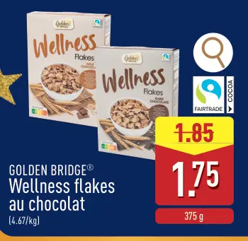 Offre: Wellness flakes au chocolat