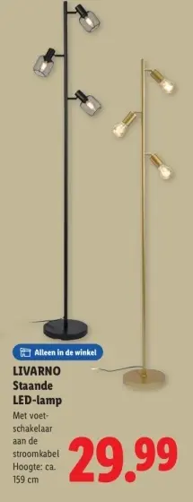 Aanbieding: Staande LED-lamp