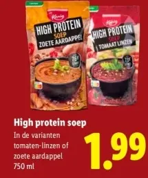 Aanbieding: High protein soep