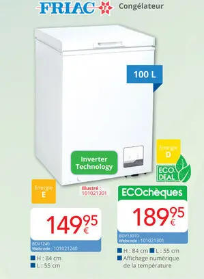 Offre: Congélateur
