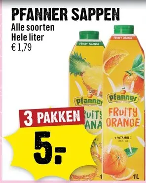 Aanbieding: Sappen