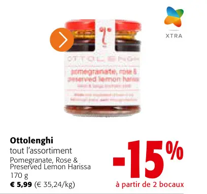 Offre: Ottolenghi