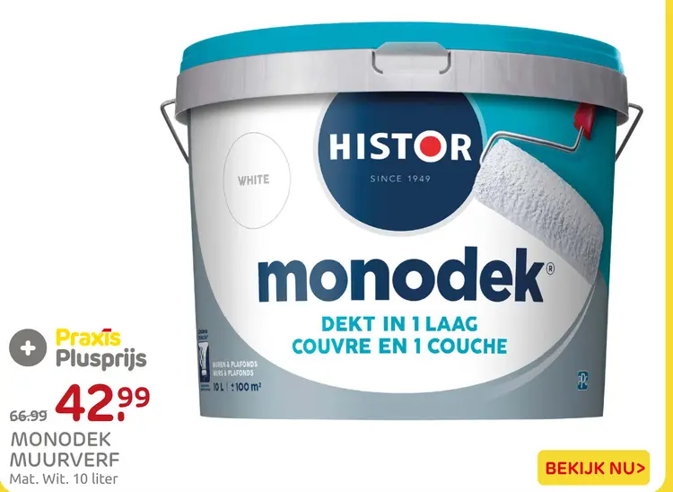 Aanbieding: Monodek muurverf