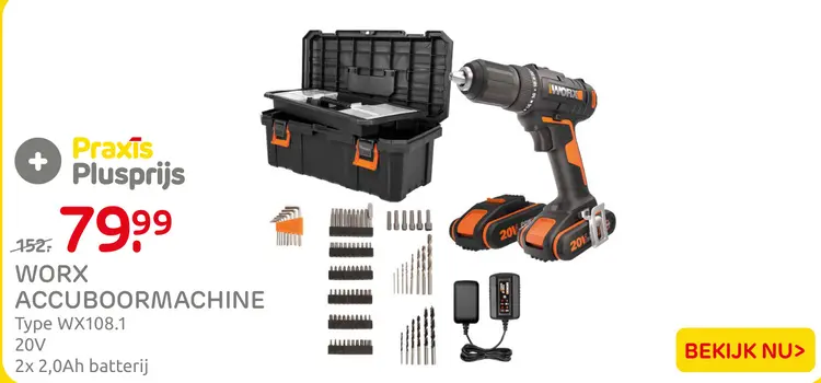 Aanbieding: Accuboormachine