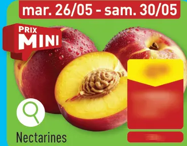 Offre: Nectarines