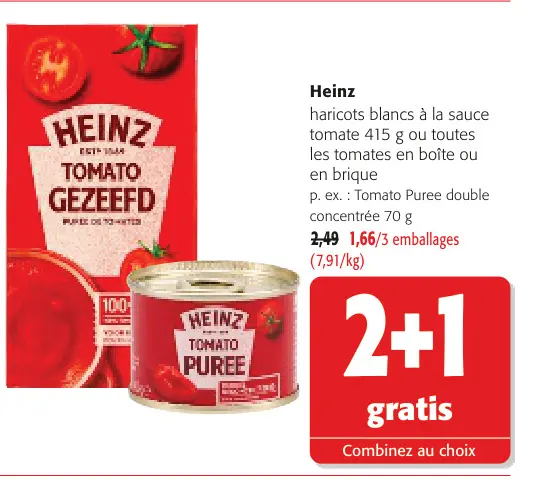 Offre: haricots blancs à la sauce tomate 