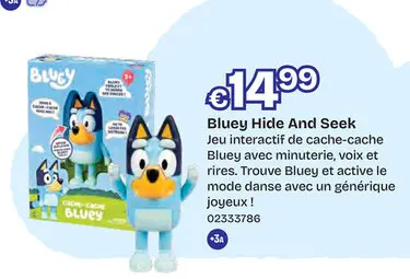 Offre: Bluey Hide And Seek