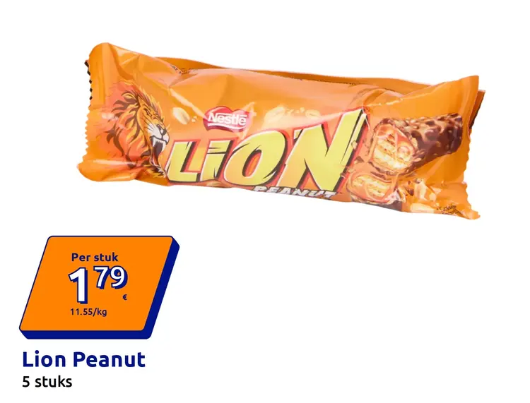 Aanbieding: Lion Peanut