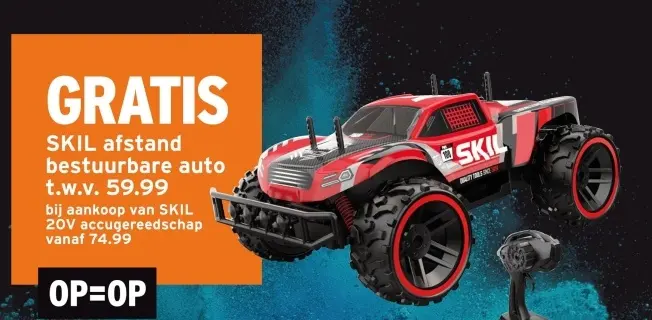 Aanbieding: SKIL afstand bestuurbare auto
