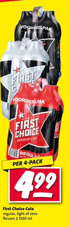 Aanbieding: First Choice Cola