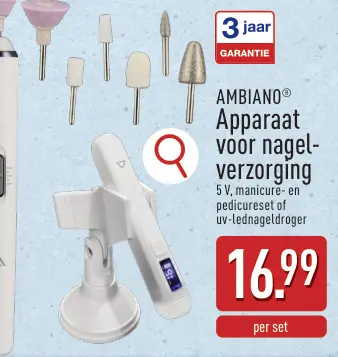 Aanbieding: AMBIANO® Apparaat voor nagelverzorging