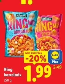Aanbieding: Ring borrelmix