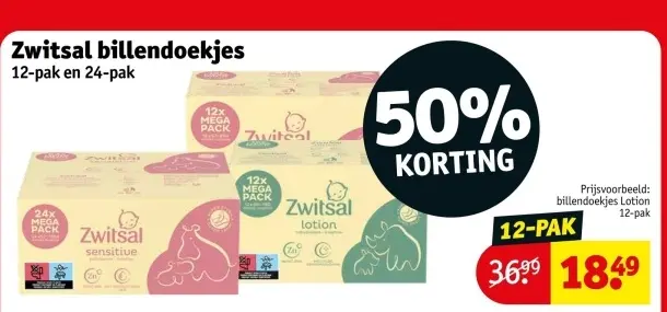 Aanbieding: billendoekjes