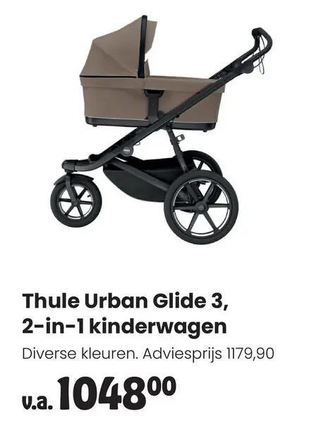 Aanbieding: Urban Glide 3, 2-in-1 kinderwagen