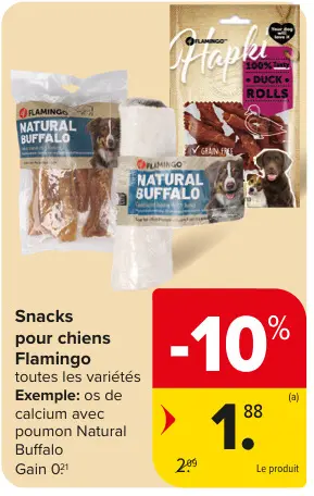 Offre: Snacks pour chiens