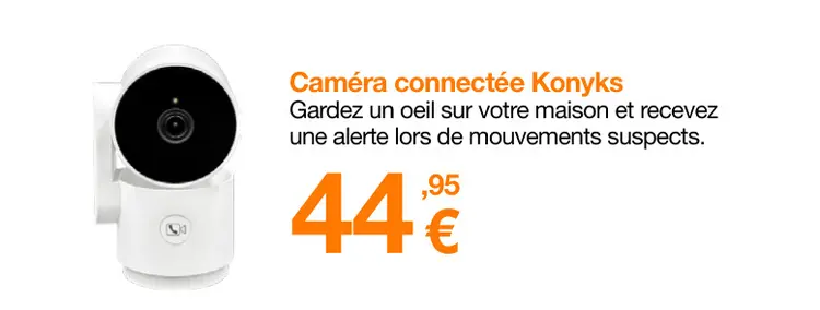 Offre: Caméra connectée