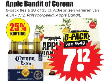 Aanbieding: Apple Bandit of Corona