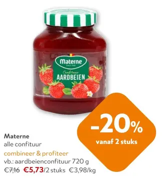 Aanbieding: Materne alle confituur