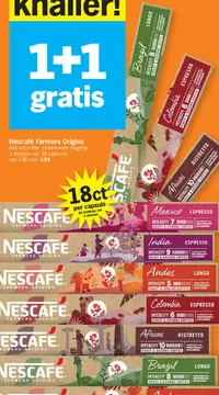 Aanbieding: Nescafé Farmers Origins