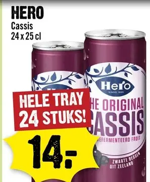 Aanbieding: Cassis