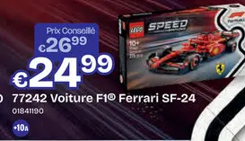 Offre: 77242 LEGO Speed Champions Ferrari SF-24 F